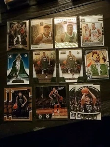 Giannis Antetokounmpo 14 Basketball Card Mixed Lot Prizm Optic Donruss HOLO - Picture 1 of 5