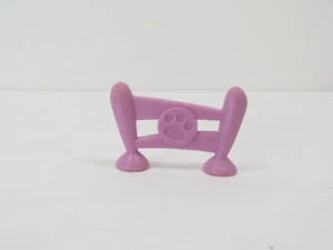 Valla de repuesto rosa Littlest Pet Shop para caballo Clydesdale brillo marrón - Imagen 1 de 4