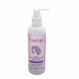 CURL UP MOISTURISING SHAMPOO, 200 ML - NO Sulphate, Paraben and Silicone - Picture 1 of 4