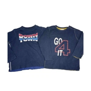 Bellerose maglia top fascia bambino 6 blu navy 100% cotone - Foto 1 di 10
