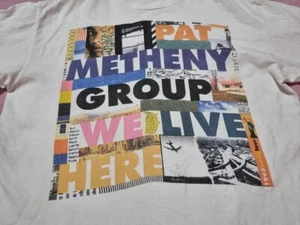 Pat Metheny Group We Live Here World Tour Shirt White Unisex S-2345XL - Picture 1 of 7