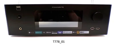NAD T778 Surround 7.2.4 AV-Receiver BluOS 4K Ultra HD, gebraucht, T778_01 - Bild 1 von 4