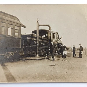 Antique Photo West Shore Railroad Locomotive New York New Jersey - Picture 1 of 5