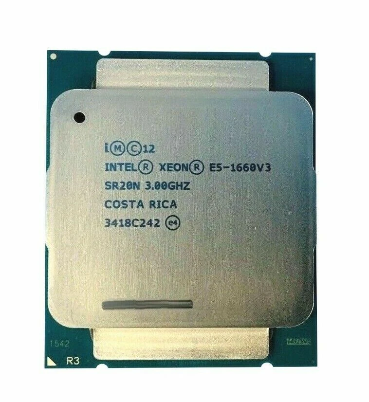 Intel Xeon E5-1660 V3 CPU 8-Core 16-threads 3 GHz 20MB SR20N LGA2011-3 Processor - Image 1 of 1