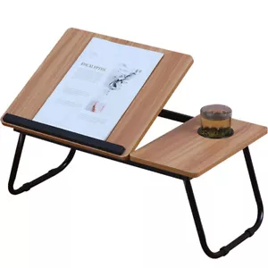 Portable Folding Notebook Tray – Ideal Laptop Table Stand for Bed, Desk & Picnic - Picture 1 of 24