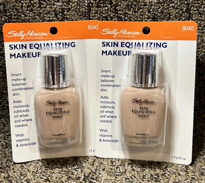 2 Sally Hansen Skin Equalizing Makeup #04 CREAMY NATURAL 1.0oz NEW, SEALED. - Image 1 of 2