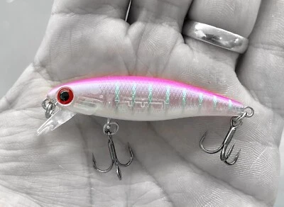 Dynamic Lures HD TROUT (Bubble Gum) Trout Fishing Lure
