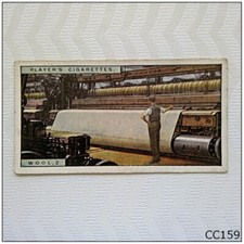 Player Products Of The World #50 Wool 2 Cigarette Card (CC159)