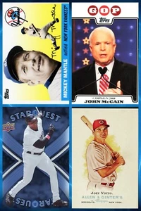 2008 Topps / Upper Deck Baseball Inserts & Base - Actual Scans of Cards You Pick - Picture 1 of 120