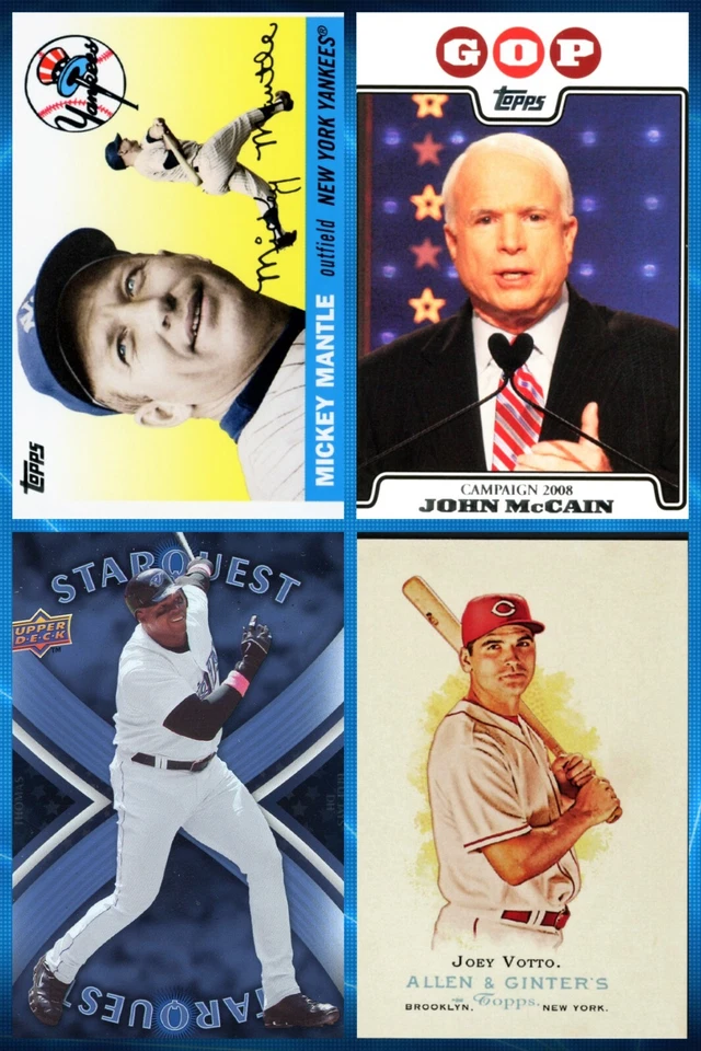 2008 Topps / Upper Deck Baseball Inserts & Base - Actual Scans of Cards You Pick - Image 1 of 1
