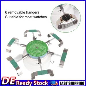 Uhrmacher 6 Arme Automatischer Uhrenbeweger Cyclotest Tester Reparaturwerkzeuge - Bild 1 von 11