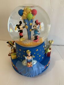 Disney Mickey and Minnie 100th Anniversary Musical Snow Globe for Hallmark READ