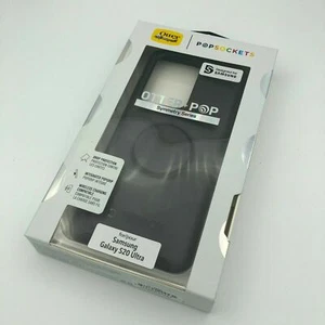 Otterbox Otter + Pop Symmetry Case Hülle für Samsung Galaxy S20 Ultra 5G - Schwarz - Bild 1 von 7