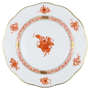 Kuchenteller Modell 517 Herend Ungarn Apponyi orange - Picture 1 of 1