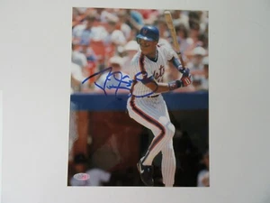 Foto de Darryl Strawberry New York Mets color automático 8x10 certificado de autenticidad Steiner - como nueva - Imagen 1 de 6