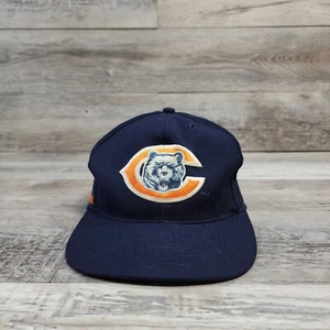 Vintage Chicago Bears NFL Football Team Cap Hat Adult Mens Fitted Size 7 1/4 - Picture 1 of 6