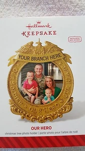 2014 Hallmark Keepsake Ornament Our Hero NEW - Picture 1 of 3