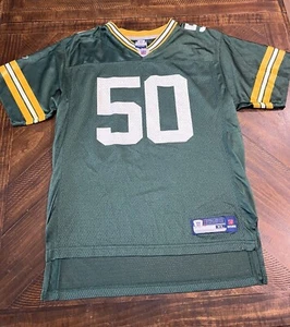 NFL Green Bay Packers AJ Hawk #50 Jersey Youth Extra Large (18-20) Reebok - Picture 1 of 8