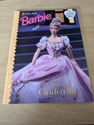 Vintage 1999 Barbie Cinderella Coloring Book No Pages Colored - Image 1 of 4