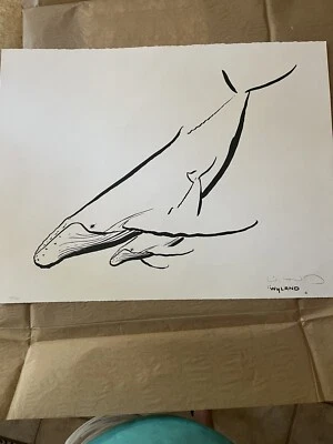 Litografia edição limitada Wyland assinada e numerada - Imagem 1 de 4