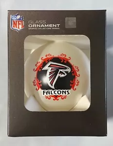 Atlanta Falcons Glass Ball Ornament Christmas Tree Holiday - Large 3.25" New - Picture 1 of 1