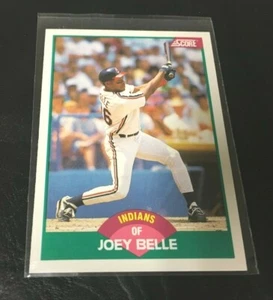 ALBERT BELLE ROOKIE 1989 SCORE BASEBALL TRADED RC CARD #106T INDIANS JOEY BELLE - Picture 1 of 2