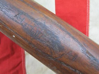 Vintage 1900s Spalding Wood Baseball Bat A-1 Model 33" Makers Logo Brand Antique - Image 1 of 4