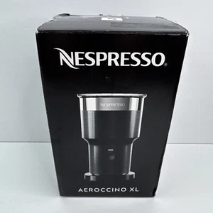 Nespresso Aeroccino XL Stainless Steel Electric Hot & Cold Milk Frother In Black - Picture 1 of 5