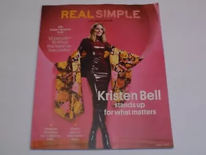 Real Simple Magazine March 2023 Kristen Bell Sleep Therapists Mantra Better Life - Picture 1 of 1