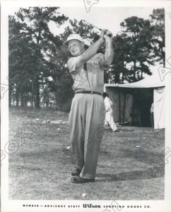 1955 Billy Maxwell Professional Golfer Press Photo - Picture 1 of 2