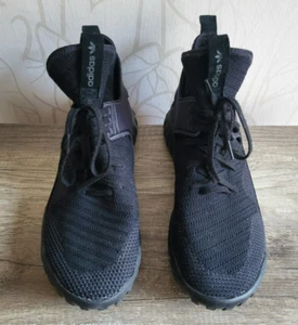 adidas Tubular X Primeknit Core Black/Dark Grey Schuhe Sneaker Schwarz EU 46 - Picture 1 of 6