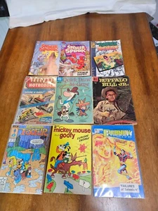 Lote de 9 cómics de colección Disney Dell Mirage ACE TURTLE SOUP GOOFY FOOFUR y más - Imagen 1 de 21