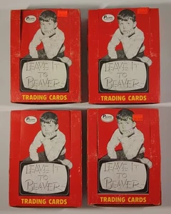 Pacific 1983 Leave it to Beaver 4 LEERE DISPLAY Sammelkarten Boxen SCHNELLER VERSAND - Bild 1 von 8