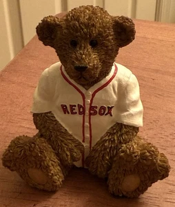 Mini estatua 2004 de los Medias Rojas de Boston “Oso de peluche #8 en honor de Ted Williams 3” - Imagen 1 de 6