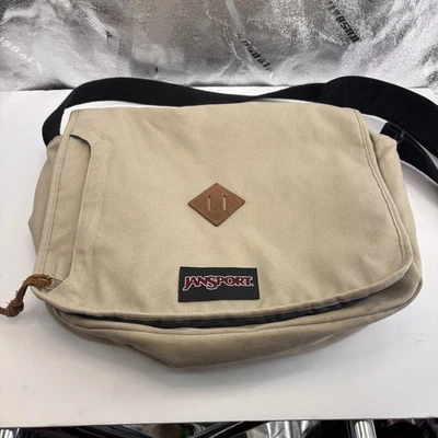 "Bolso mensajero para computadora portátil Jansport tostado y marrón diafonía 15"" regazo" Foto 1 de 4