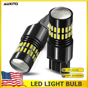 LED Backup Reverse Light Bulbs Back Up White Super Bright 7440 7443 7444 W21W - Picture 1 of 9