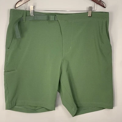 Adidas Pantalones Cortos Hombre Golf Grande Verde Elastizado Rendimiento Ajuste Moderno Cinturón 5 Bolsillos Foto 1 de 4