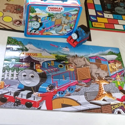 THOMAS CIRCUS Train & Friends PUZZLE Case Toy Lot Ravensburger 36 2 inch Pieces - Image 1 of 4