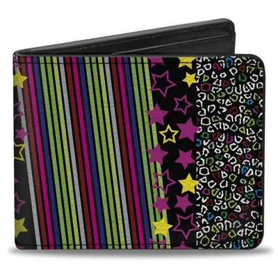 Bi-Fold Wallet Animal Skins & Stripes 1 - Image 1 of 4
