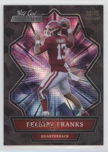 2021 Wild Card Allumination Holo-Lux Nero /75 Feleipe Franks #ABC-49 Rookie RC - Foto 1 di 3