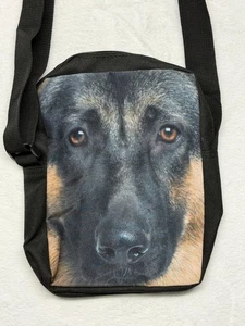 German Shepherd Crossbody Bag Purse Over The Shoulder Bag 9” Tall - Picture 1 of 6