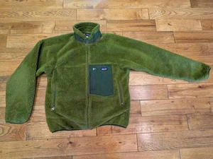 Patagonia Jacke Herren M Medium Grün Classic Retro X Deep Pile Fleece 23055 FA13 - Bild 1 von 8