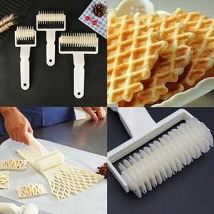 Pastry Lattice Roller Pastry Cutters Bar Bread For Making Cookie Pastry - Picture 1 of 15