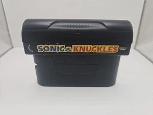 Sonic & Knuckles Sega Mega Drive solo cartuccia gioco prodotto originale Sega - Foto 1 di 2