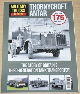 THORNYCROFT ANTAR British Army Tank Transporter NEW Military Truck Archive Photo - Picture 1 of 1