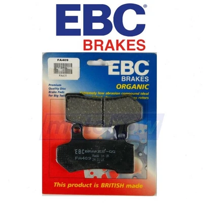 EBC Front Organic Brake Pads for 2009-2017 Harley Davidson VRSCF V-Rod wv Foto 1 de 4