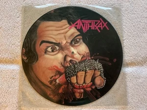 ANTHRAX - Fistful of Metal Picture Disc LP. 1984 Thrash Speed Metal Heavy Metal - Picture 1 of 2