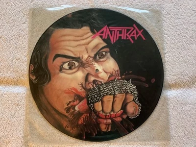 ANTHRAX - Fistful of Metal Picture Disc LP. 1984 Thrash Speed Metal Heavy Metal - Image 1 of 2