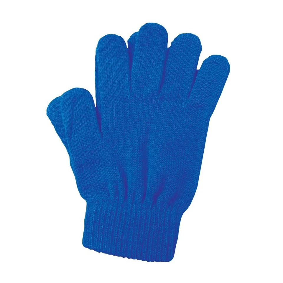 Guantes deportivos de punto A&R, azul real, talla única Foto 1 de 1
