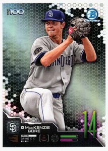 2019 Bowman Bowman Scouts' Top 100 #BTP-14 MacKenzie Gore San Diego Padres - Picture 1 of 2